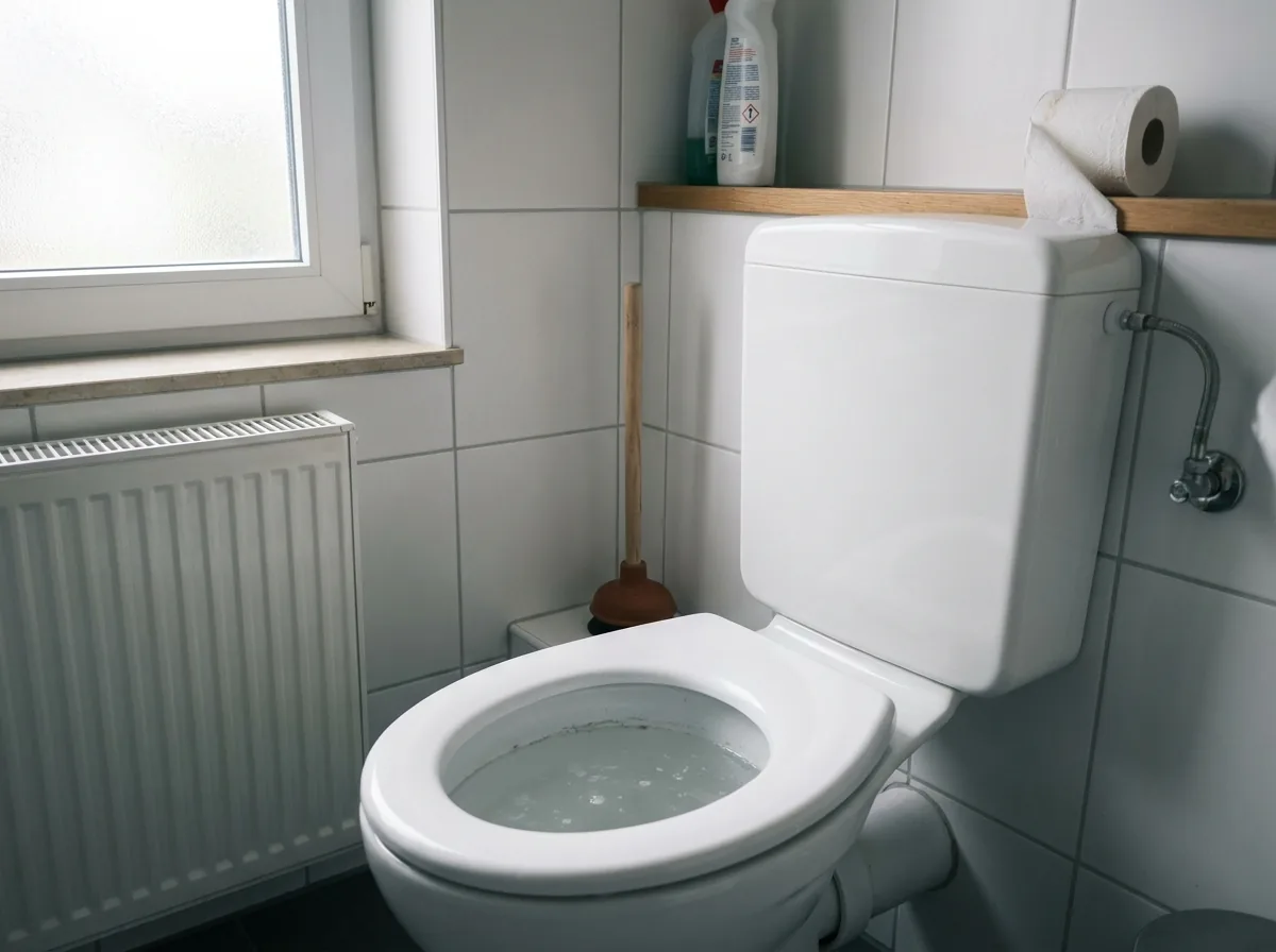 Verstopfte Toilette und Spüle — Spiralen-Notdienst